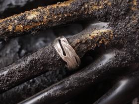 CHEZ BOQUE 羁绊系列原创手工925银戒指《缠绕11号》