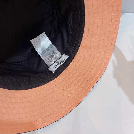 Chan*l小香新款纯棉刺绣小logo-黑色 商品图5