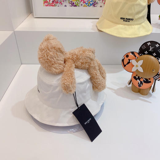 13DeMarz小熊🐻渔夫帽-白色 商品图4