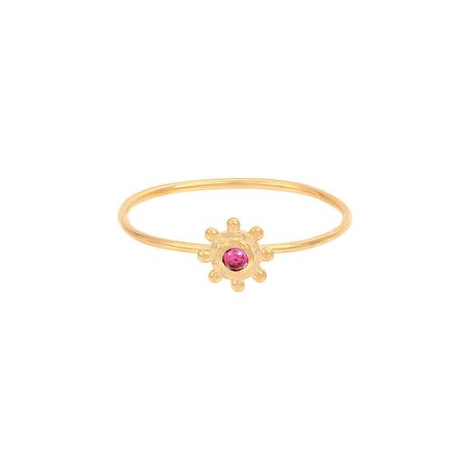 北京仓｜Les Merveilleuses-Noemie-天然粉色碧玺 戒指［法国设计师］ 商品图0