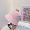 chanel小香shi家新款彩色纯棉渔夫🔝帽-粉色 商品缩略图7
