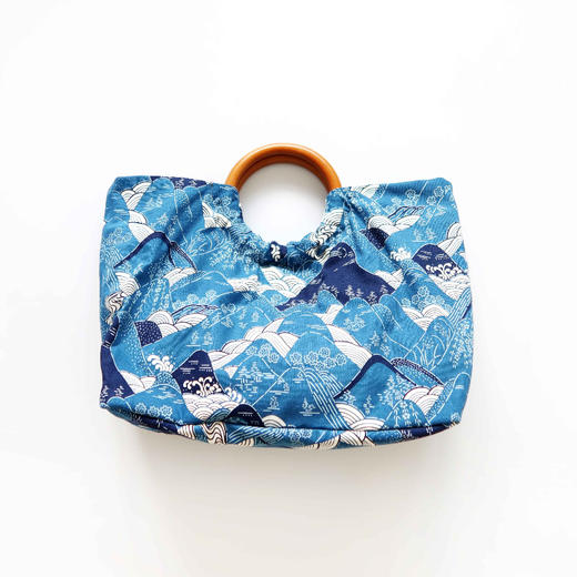 HUJI祤集Noble手提包插画山峦 商品图0