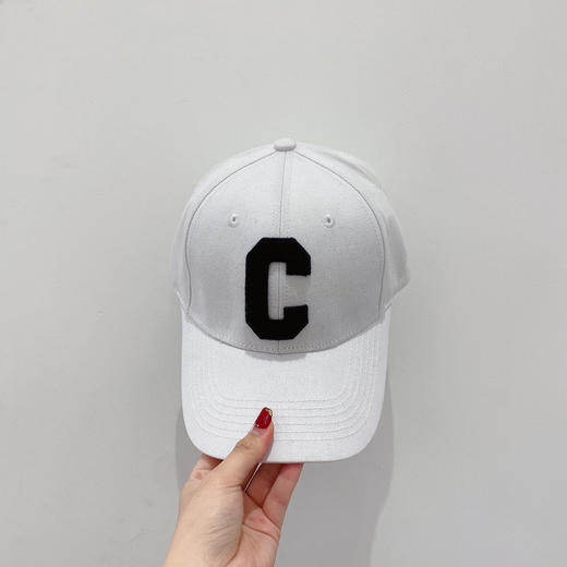 Celine思琳2021春夏秀场同款字母C棒球帽-白色 商品图6