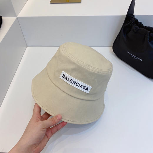 BAL巴黎shi家新款彩色纯棉渔夫🔝帽-卡其 商品图5