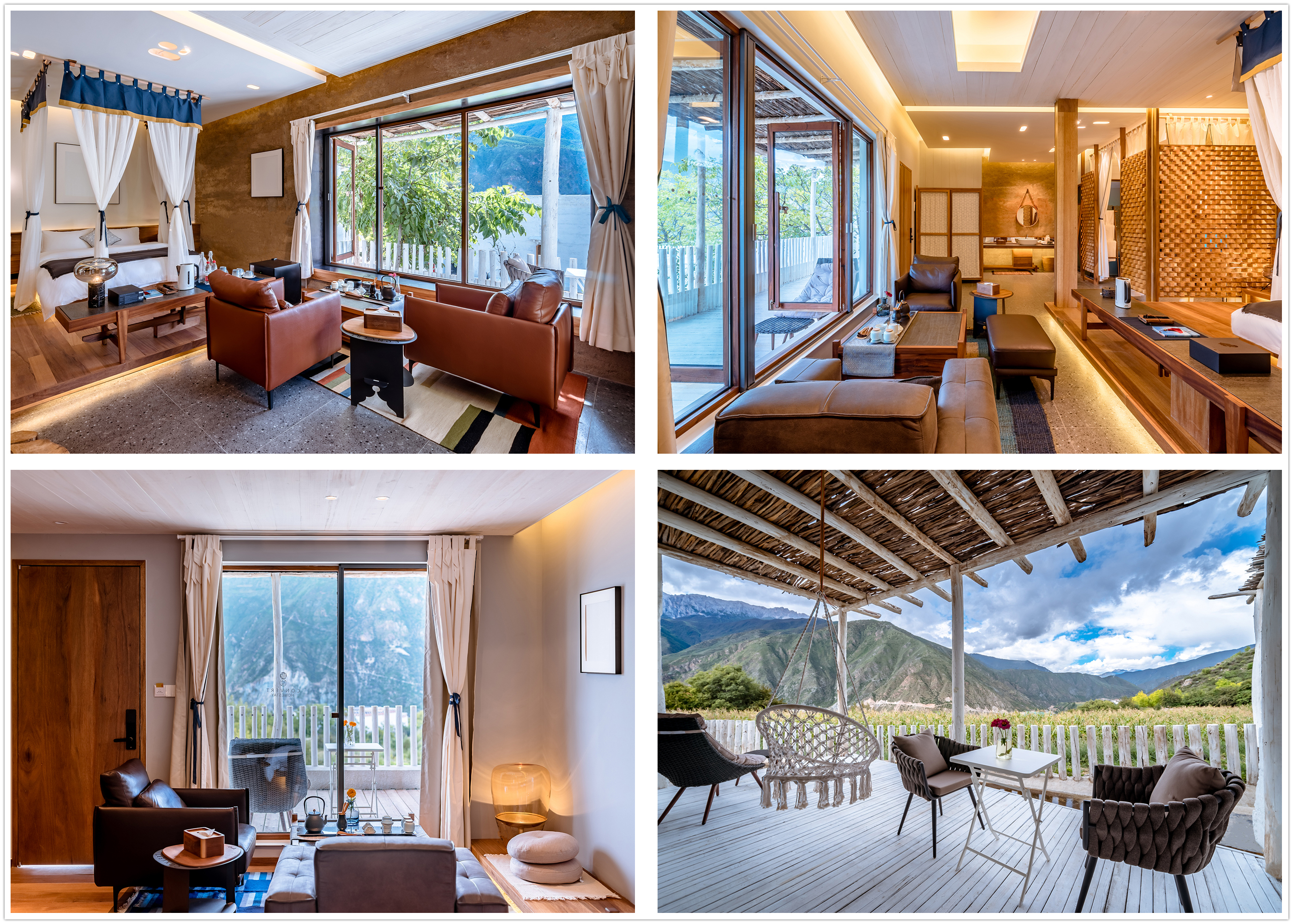 乡城青德镇乡城云觉七境皈院美宿藏乡田园风2天1夜豪华大床家庭房送