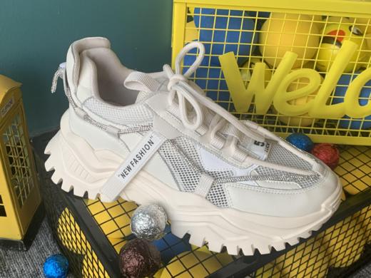 西村名物2021春夏新款休闲时尚老爹鞋T21CM34241 商品图1