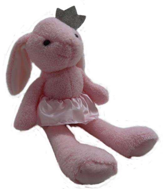 【自营】Hamleys 皇冠小兔40cm-粉色/白色 615179/615187 商品图1