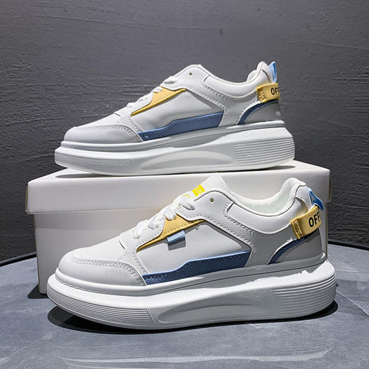 【服饰鞋包】春夏款韩版休闲运动厚底女生小白鞋 商品图3