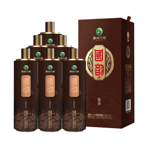 贵州习酒国韵精品酱香型高度粮食白酒53度500ml/1瓶/6瓶整箱 商品图1