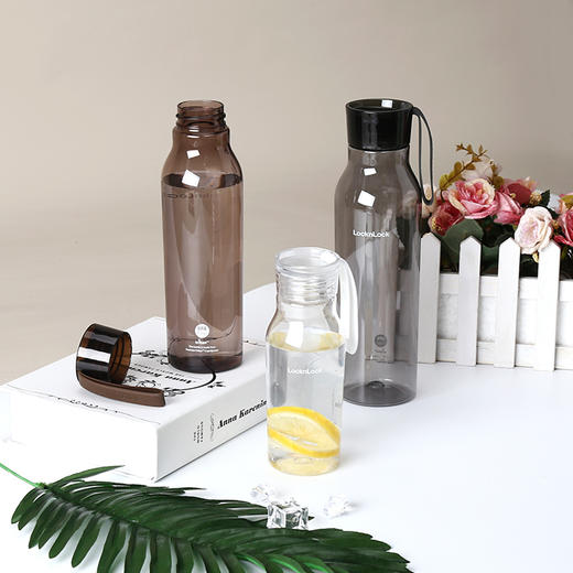 乐扣乐扣（LOCK&LOCK）塑料水杯运动夏天便携杯子Tritan健身男随行杯ins学生女  ABF663/ABF644 商品图2