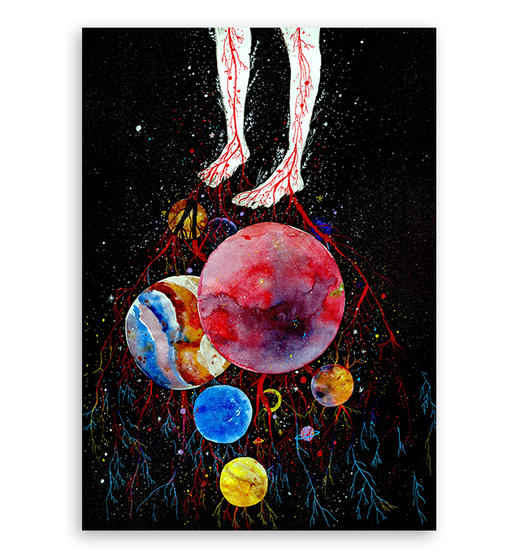 宇野｜与宇宙共生-铁（含框） 商品图0