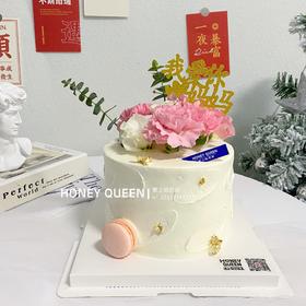 鲜花款蛋糕