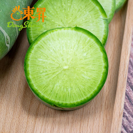 东升农场    沙窝萝卜  青萝卜  绿皮萝卜  广州供港蔬菜新鲜配送400g 商品图4