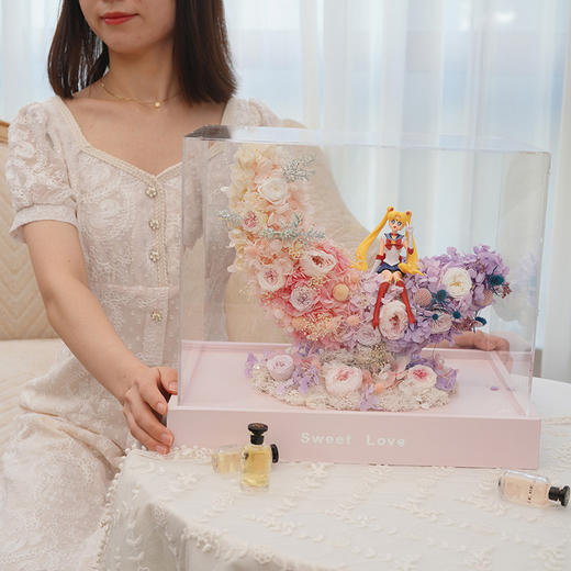 【礼品】520情人节礼物永生花摩天轮礼盒女朋友玫瑰花礼物 商品图3