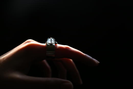 CHEZ BOQUE 覆盖系列原创手工925银戒指《灯》 商品图4