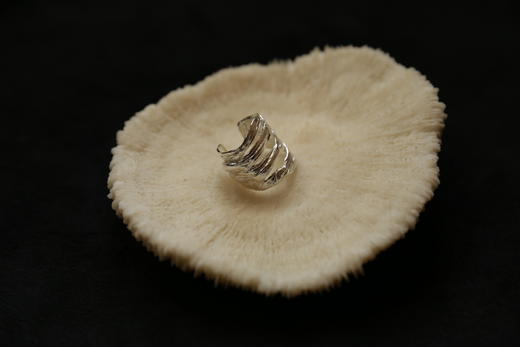 CHEZ BOQUE 冬日童话系列原创手工925银戒指《叁眼》 商品图3