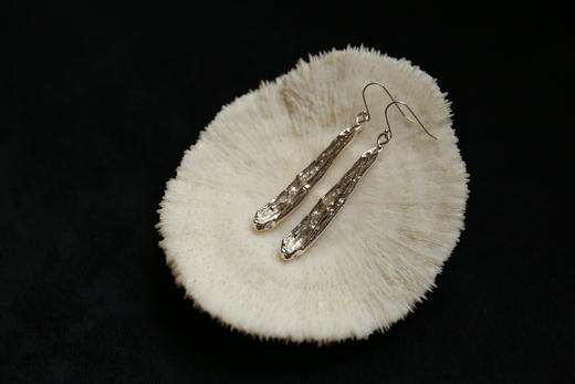 CHEZ BOQUE 覆盖系列原创手工925银耳环《傲娇》 商品图2