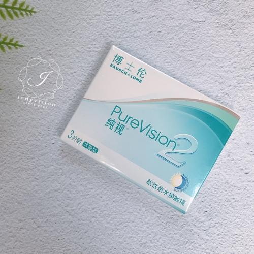 博士伦 纯视 超长配戴 月抛（3片装）硅水凝胶 商品图0