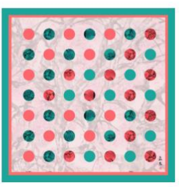 樱花时节方巾（样品）