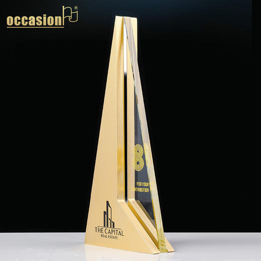 金属三角奖杯 商品图3