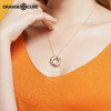 Orange Cube梦幻甜心925银项链女锁骨链原创设计甜甜圈一博同款 商品缩略图1