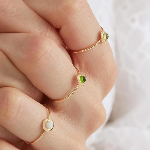 北京仓｜RUIFIER-Gems Of Cosmo-18K黄金 欧泊 戒指［英国设计师］ 商品图3