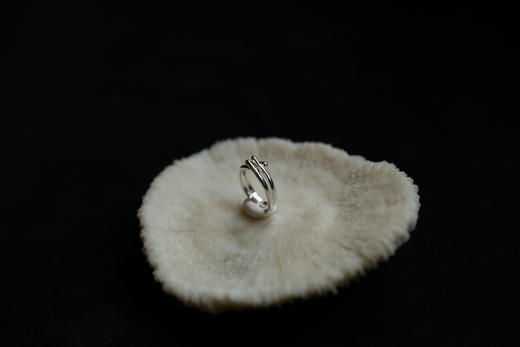 CHEZ BOQUE 爵士年代系列原创手工925银戒指《并行线》 商品图4