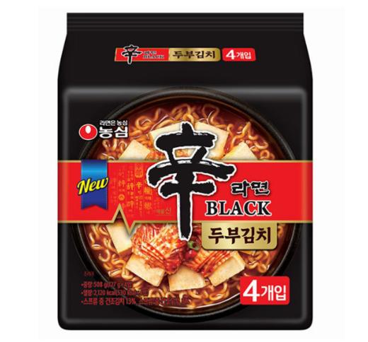 【4连包】农心 豆腐泡菜辛拉面 127g*4  商品图0