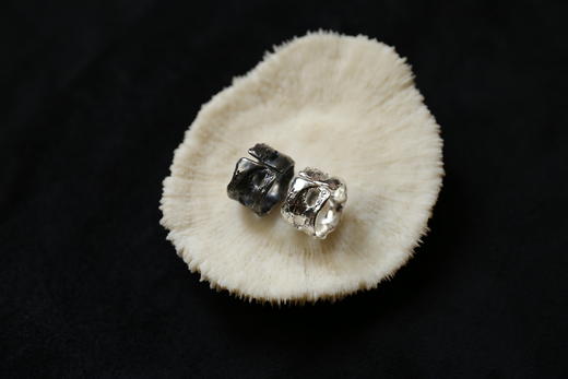 CHEZ BOQUE 覆盖系列原创手工925银戒指《假面舞会》 商品图4