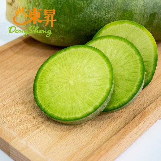 东升农场    沙窝萝卜  青萝卜  绿皮萝卜  广州供港蔬菜新鲜配送400g 商品图3