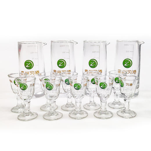习酒酒具酒杯 10杯4壶习酒logo酒杯礼盒装酒具 商品图2