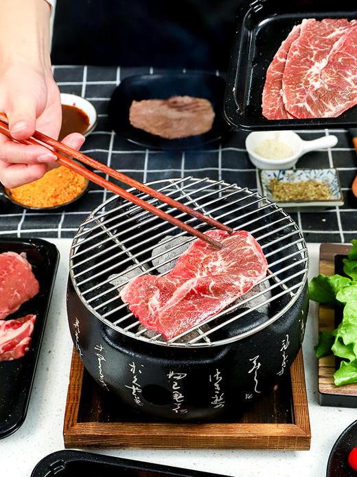 3-5人安格斯烤肉食材套餐，5种部位，另送2瓶蘸料 商品图1