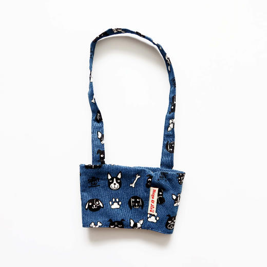 HUJI祤集手提杯套插画骨头法斗 商品图0