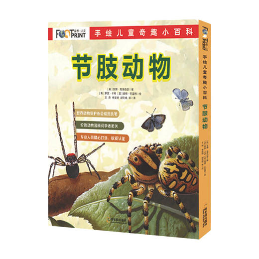 手绘儿童奇趣小百科 节肢动物 全5册 7-10岁 安娜克莱伯恩著 童书科普 商品图0