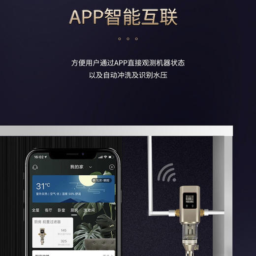 卡萨帝（Casarte）前置过滤器CP40-M3(U1) 商品图1