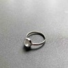 高冰到玻璃种翡翠蛋面戒指18k白金镶嵌 商品缩略图9