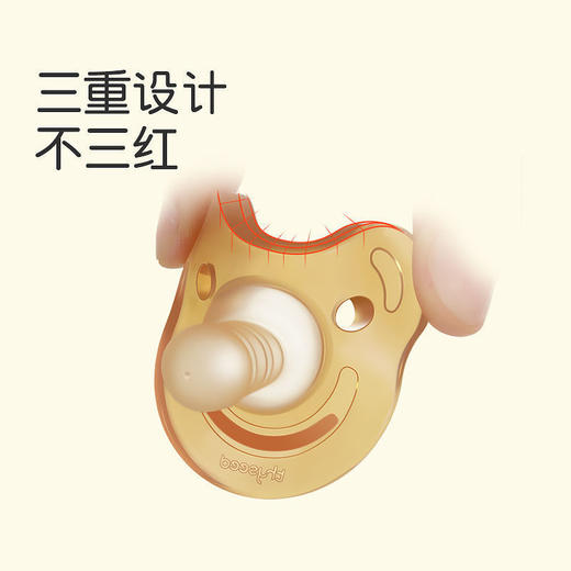 世喜安抚奶嘴超软婴儿安睡型仿母乳新生的宝宝睡觉哄娃神器防胀气 商品图2