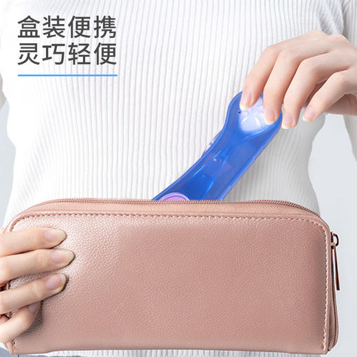 日本进口便携式舌苔刷 刮舌苔清洁器 清洁舌头舌头刷刮舌器 WHJC 商品图3