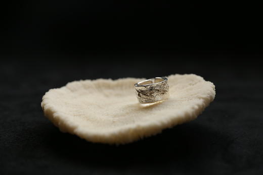CHEZ BOQUE 覆盖系列原创手工925银戒指《殇》 商品图3