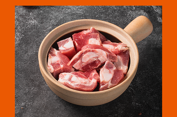 美国进口精选谷饲猪软骨豚骨仔排2份包邮