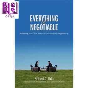 【中商原版】一切都是可以商量的 Everything Is Negotiable英文原版Robert T Uda