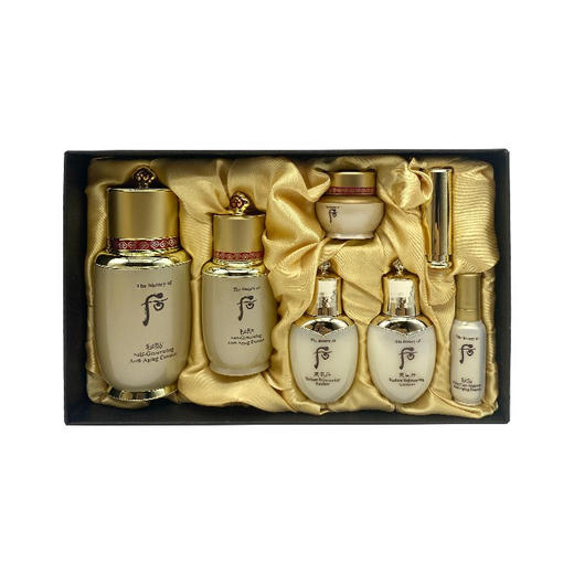 Whoo 后 秘贴焕然新生精华液护肤礼盒 再生精华50ML+再生精华20ML+循环精华8ML+面霜8ML+水25ML+乳25ML+唇膏1.3G 韩国 商品图2