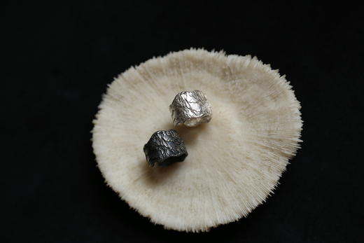 CHEZ BOQUE 覆盖系列原创手工925银戒指《海之羽》 商品图0