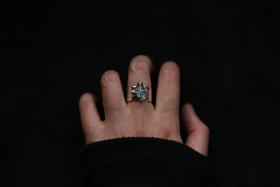 CHEZ BOQUE 覆盖系列原创手工925银戒指《灯》