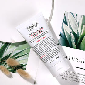 Kiehl's科颜氏高保湿洁面啫喱洗面奶男女深层清洁温和150ml 新版小奶泡随机发