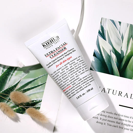 Kiehl's科颜氏高保湿洁面啫喱洗面奶男女深层清洁温和150ml 新版小奶泡随机发 商品图0