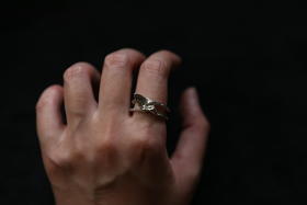 CHEZ BOQUE 印象系列原创手工925银戒指《帆》