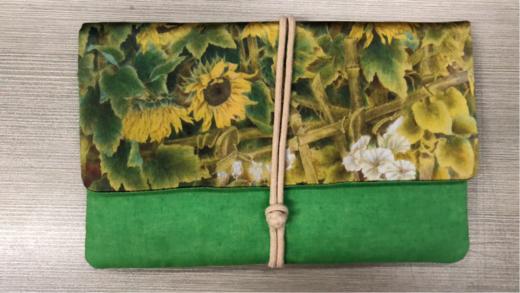 牵牛向日葵手拿包（样品） 商品图0