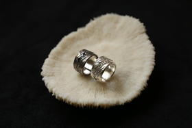 CHEZ BOQUE 覆盖系列原创手工925银戒指《殇》