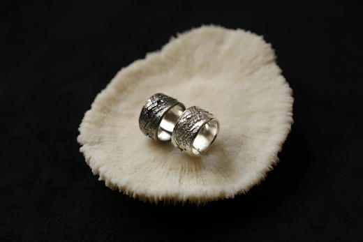 CHEZ BOQUE 覆盖系列原创手工925银戒指《殇》 商品图0